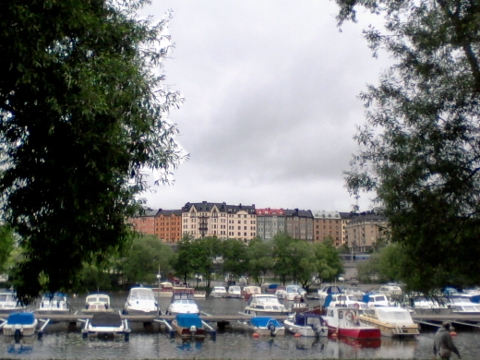 Des bateaux sur l'eau