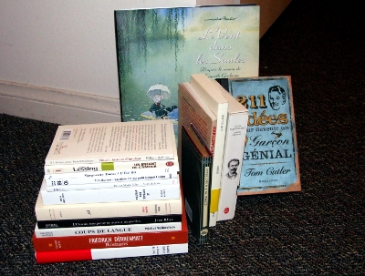 pile de livres